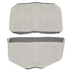 Seat Upholstery, 1966 Cutlass, Holiday Coupe Rear LEG
