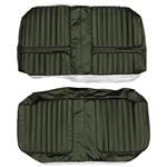 Seat Upholstery, Madrid Grain, 1971-72 Cutlass Supreme, Coupe Rear LEG