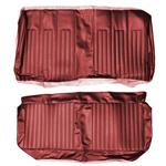 Seat Upholstery, 1968 GTO/Lemans, Coupe Rear LEG