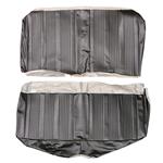 Seat Upholstery, 1967 GTO/Lemans, Hardtop & Sports Coupe (Sedan) Rear LEG