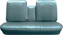 Seat Upholstery, 1968 Cutlass Supreme Front Splt Bench w/ Armrest LEG