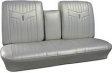 Seat Upholstery, 1969 GTO/Lemans, Front Split Bench w/ Armrest LEG