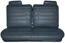 Seat Upholstery, 1971 Cutlass S, Front Split Bench w/o Armrest LEG