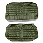 Seat Upholstery, 1972 Cutlass S, Coupe Rear LEG