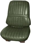 Seat Upholstery, 1972 Cutlass S, Front Buckets LEG