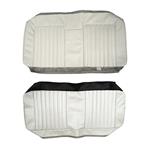 Seat Upholstery, 1972 GTO/Lemans, Coupe Rear LEG