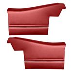 Side Panels, 1969 GTO/LeMans, Convertible Rear, Assembled LEG