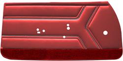 Door Panels, 1969 GTO/LeMans, Coupe/Convertible Front LEG