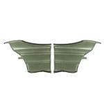 Side Panels, 1969 GTO/LeMans, Coupe Rear, Assembled PUI