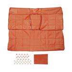 Seat Upholstery, Elk Grain, 1963 Cadillac, DeVille, Coupe Rear