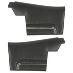 Side Panels, 1972 GTO/LeMans, Convertible Rear, Assembled PUI