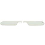 Sun Visors, Recessed Star, 1964-65 GTO/LeMans 2-Door Coupe/4-Dr Hardtop, 2-Pin