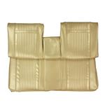 Seat Upholstery, 1966 Grand Prix, Coupe Rear w/ Armrest