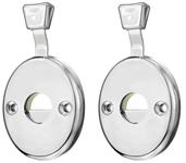 Headrest Lock, 1969-72 GM A Body, Bucket, Pair, Late 69