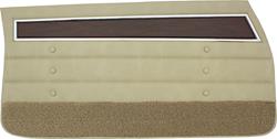 Door Panels, Front, 1972 Cutlass, S Sedan, DI