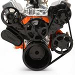 Pulley System, Raven S-Drive, Big Block Chevy, 8-Rib, w/PS, w/o Reservoir