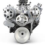 Pulley System, S-Drive, Big Block Chevy, 8-Rib, w/AC, w/o Power Steering
