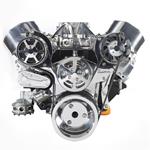 Pulley System, S-Drive, 1964-88 SBC, 8-Rib, w/AC, w/o Power Steering
