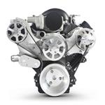 Pulley System, S-Drive, 1964-88 LS VVT, 6-Rib, w/o Power Steering