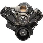 Pulley System, S-Drive Elite, 1964-88 LS, 8-Rib, w/AC, w/o Power Steering