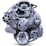 Pulley System, S-Drive, 1964-88 LS & Magnuson Blower, 8-Rib, w/PS & Billet Res