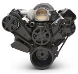 Pulley System, Raven S-Drive, 1964-88 LS, 6-Rib, w/AC, w/o Power Steering