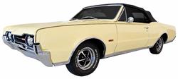 Decal Set, 1967 Cutlass, Y70 Body Stripes