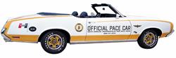 Decal, 72 Cutlass, Body Stripe Kit, Hurst Olds, Reflective Gold