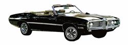 Decal, 68-69 Lemans, Body Stripe Kit, Sprint
