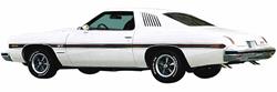 Decal, 1973 Lemans, Body Stripe Kit, GT