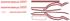 Decal, 85-86 Monte Carlo, Body Stripe Kit, SS, Maroon, Orange