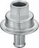 Check Valve, Air Pump, 1966-87 GM Models, 1/2"x14 Threads, 1.25" Hose Outlet
