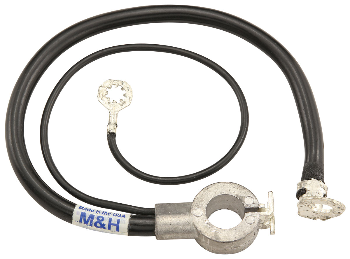 M&H Battery Cable, 196162 Skylark, Negative, w/ Ground