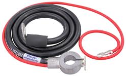 Spring Ring Battery Cable, 1965 Chevelle & El Camino 6 Cylinder, Positive