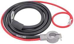 Spring Ring Battery Cable, 1965 Chevrolet A-Body V8/396, w/HD Battery, Positive
