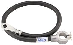 Spring Ring Battery Cable, 1966-67 Olds 442 V8, Positive