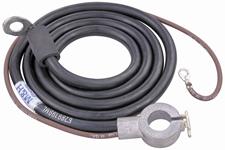 Spring Ring Battery Cable, 1968-69 A-body V8 exc. 396, Positive