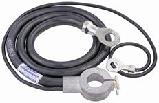 Spring Ring Battery Cable, 1968 CH/EC V8 396, Negative