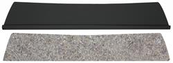 Shelf Kit, Rear Seat, 66-67 Tempest/LeMans/Cut/Sky, 4-Dr Sedan, Standard w/Jute