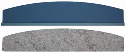 Shelf Kit, Rear Seat, 64-65 Chevelle Sdn/64-65 GTO 4dr. Sedan, Standard w/Jute