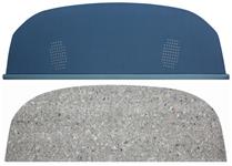 Shelf Kit, Rear Seat, 73-77 Chevelle/Cutlass/LeMans/GTO, Cpe, Deluxe Mesh w/Jute