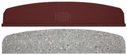 Shelf Kit, Rear Seat, 1966-67 Chevelle, 2/4-Door Sedan, Deluxe Mesh w/Jute