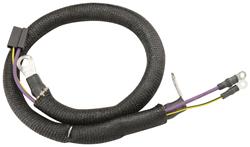Battery Cable Jumper, Positive, 1967 Cutlass V8, Manual Transmission, exc. 442