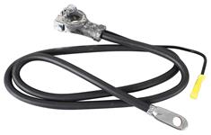 Spring Ring Battery Cable, Battery Junction Block, 1966 Skylark GS