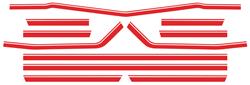 Decal & Stripe Kit, Body Side, 1968 El Camino, Super Sport