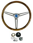 Steering Wheel Kit, Grant Classic Nostalgia, 1966 Chevrolet, Wood