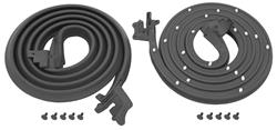 Seal, Door, 1969-72 GTO & LeMans & Tempest, Coupe/Convertible