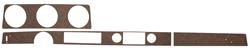 Dash Set, Woodgrain, 1970 Oldsmobile Cutlass, Coupe