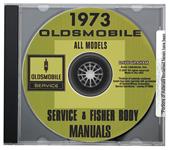 Service Manuals, Digital, Chassis & Fisher Body, 1973 Oldsmobile