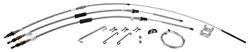 Parking Brake Cable Set, 1968-72 Chevelle/Monte w/TH350/PG/MT, El Camino w/TH350